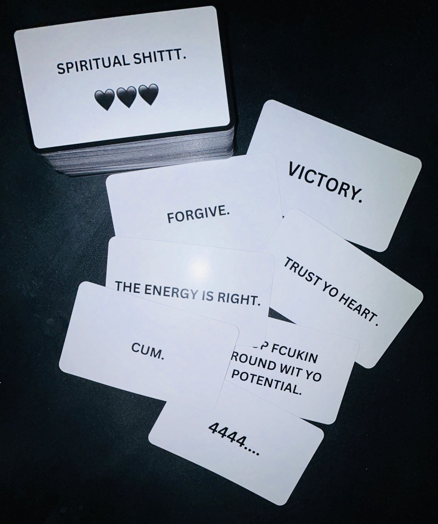 SPIRITUAL SHITTT. ORACLE DECK