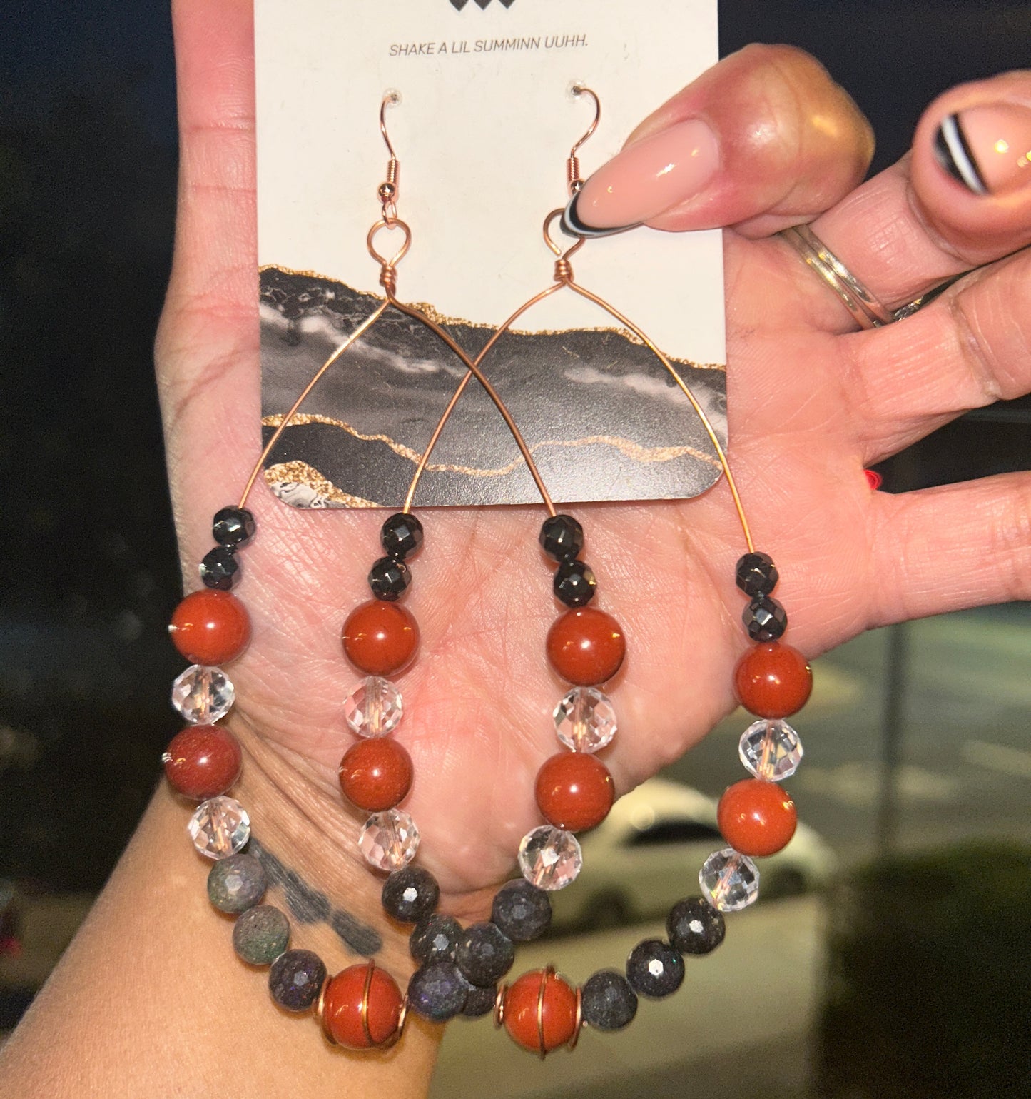 HEALTHY ROOT EARRINGS (11:11)