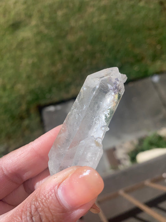 ARCHANGEL RAPHAEL (CLEAR QUARTZ WIH FLUORITE INCLUSION)