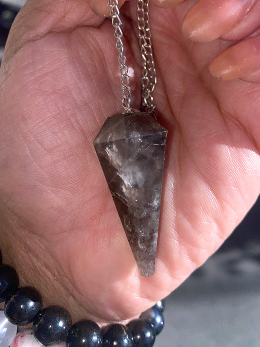 SMOKY QUARTZ PENDULUM