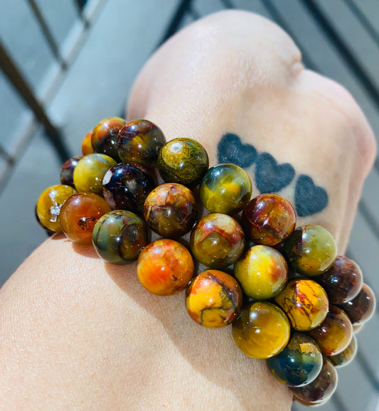 GOLDEN PIETERSITE BRACELET