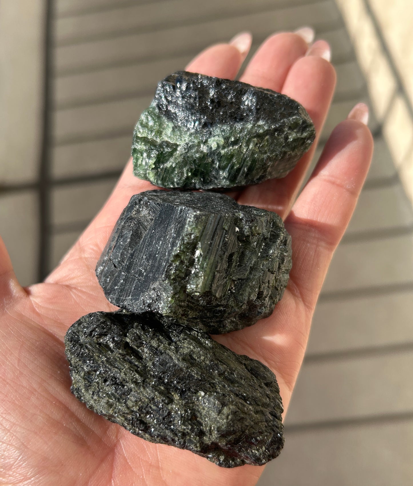 BLACK N' GREEN TOURMALINE (RAW)