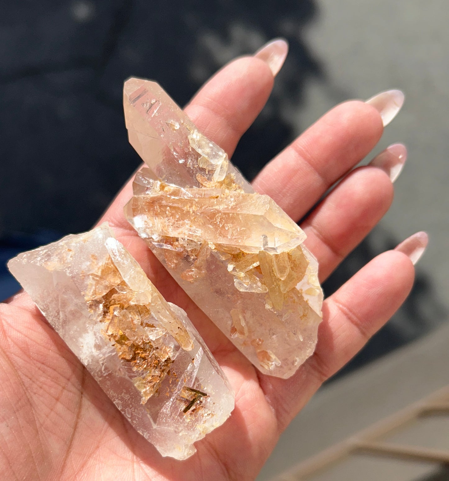 PINK LEMURIAN QUARTZ