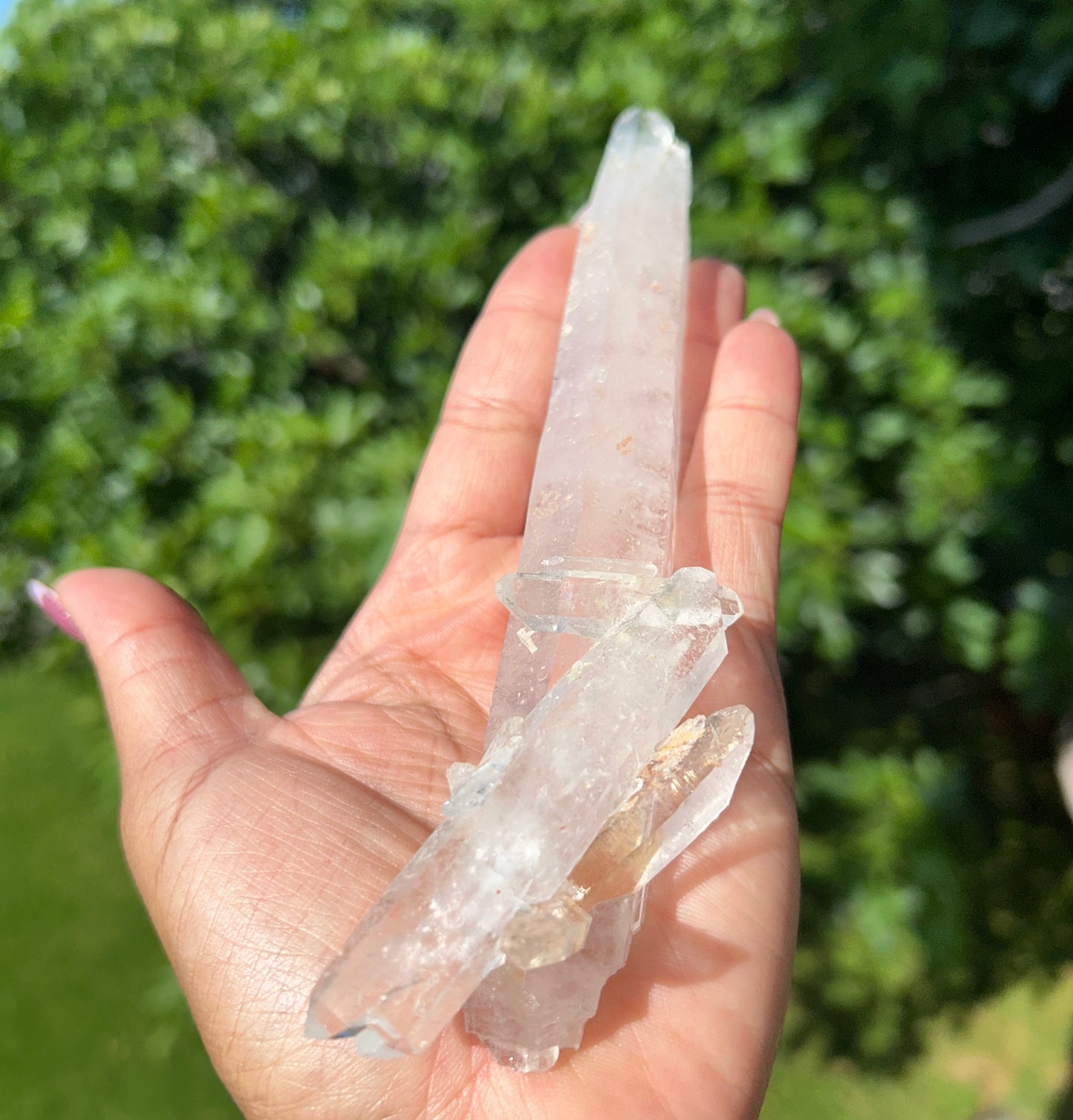 PINK LEMURIAN QUARTZ