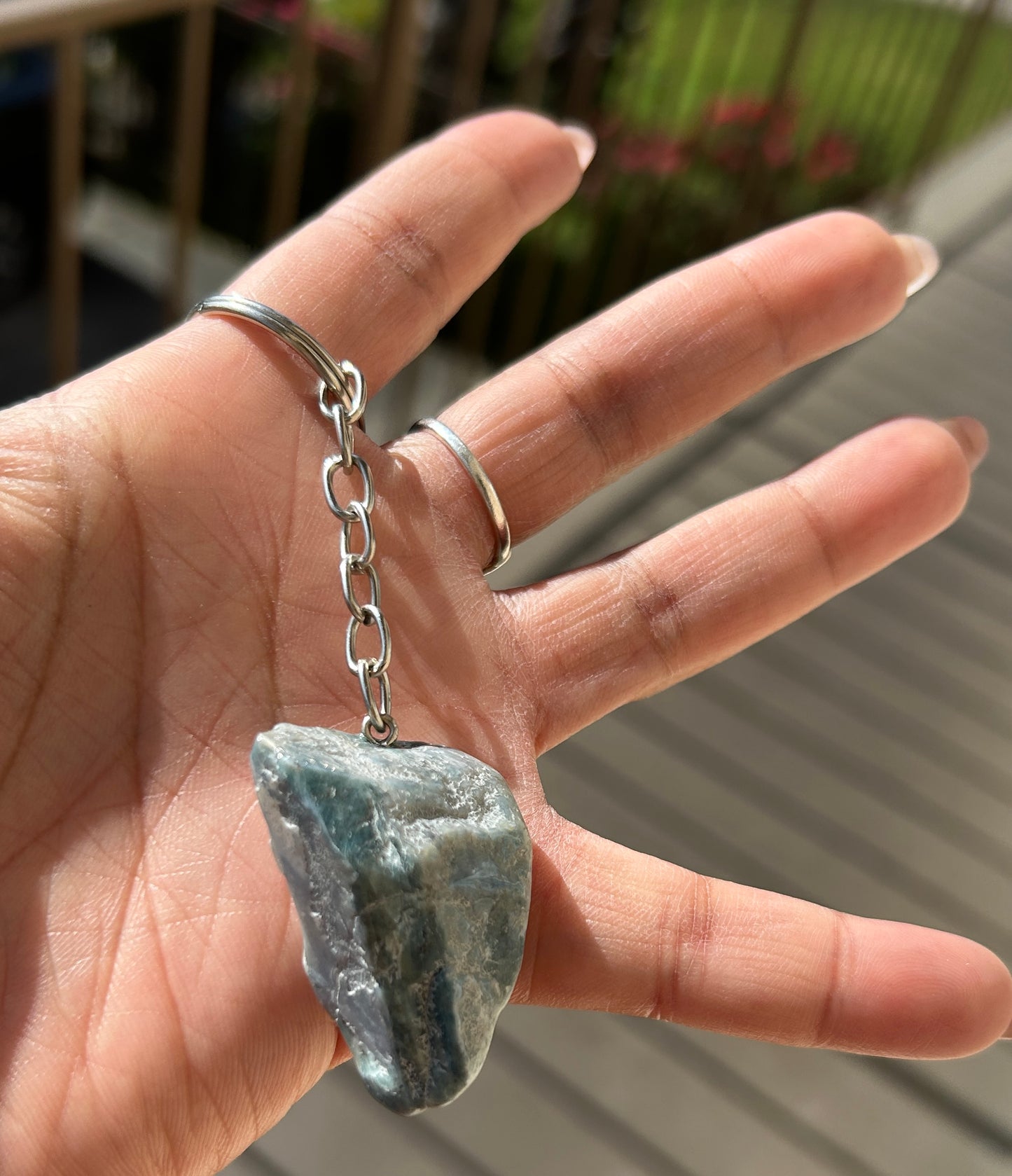 APATITE KEYCHAIN