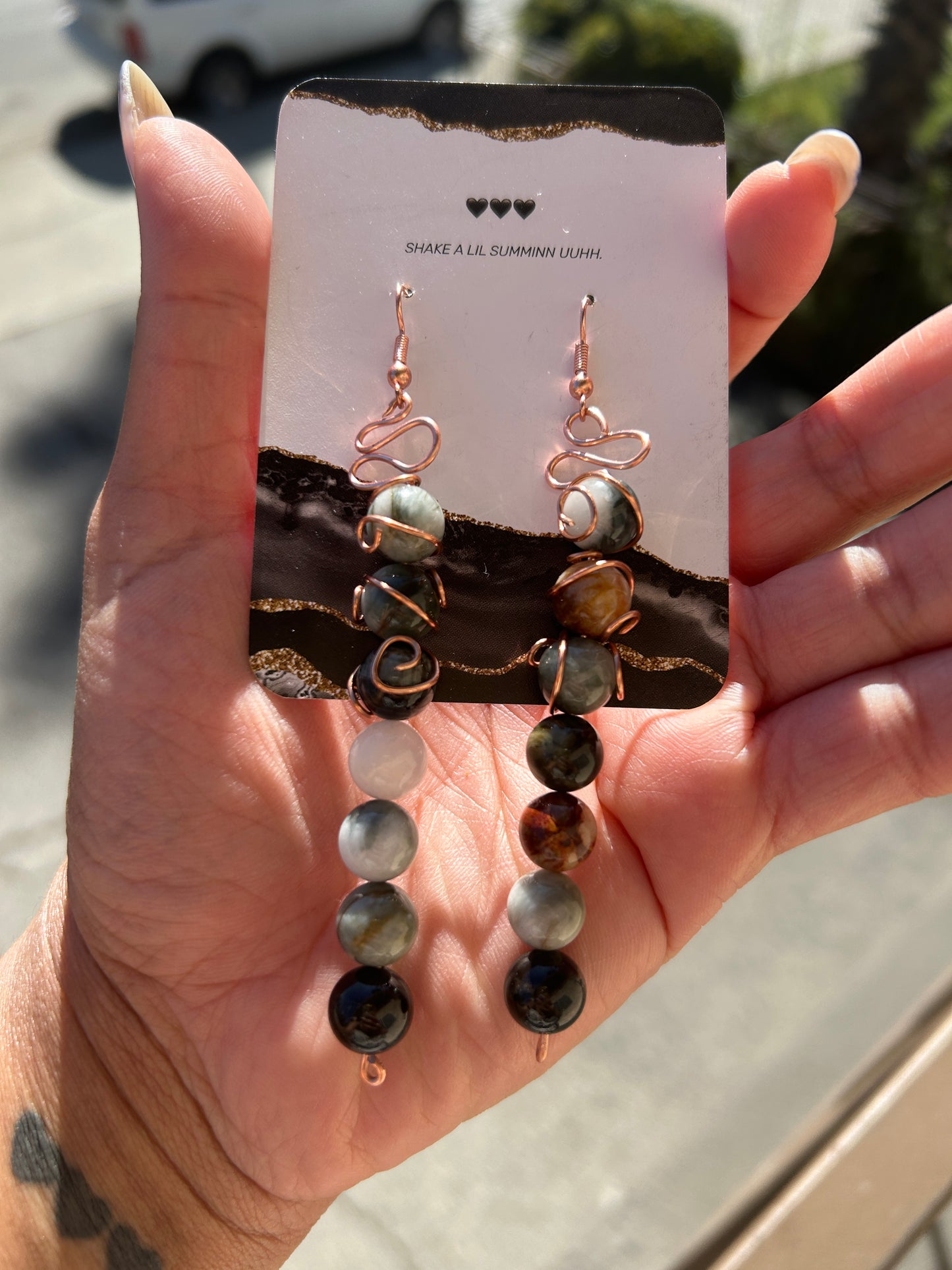 WE RISE (EAGLE EYE EARRINGS)