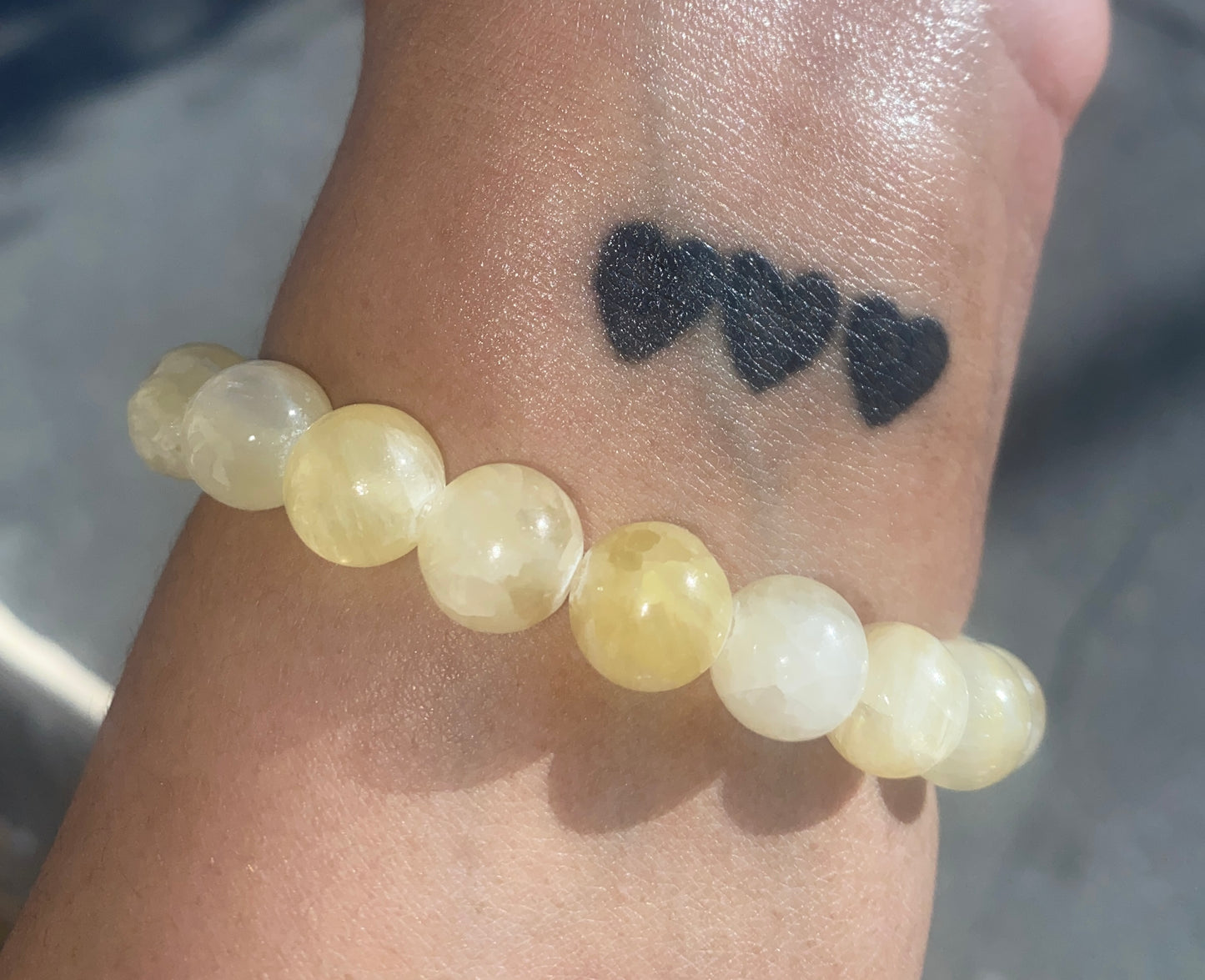 HONEY CALCITE BRACELET