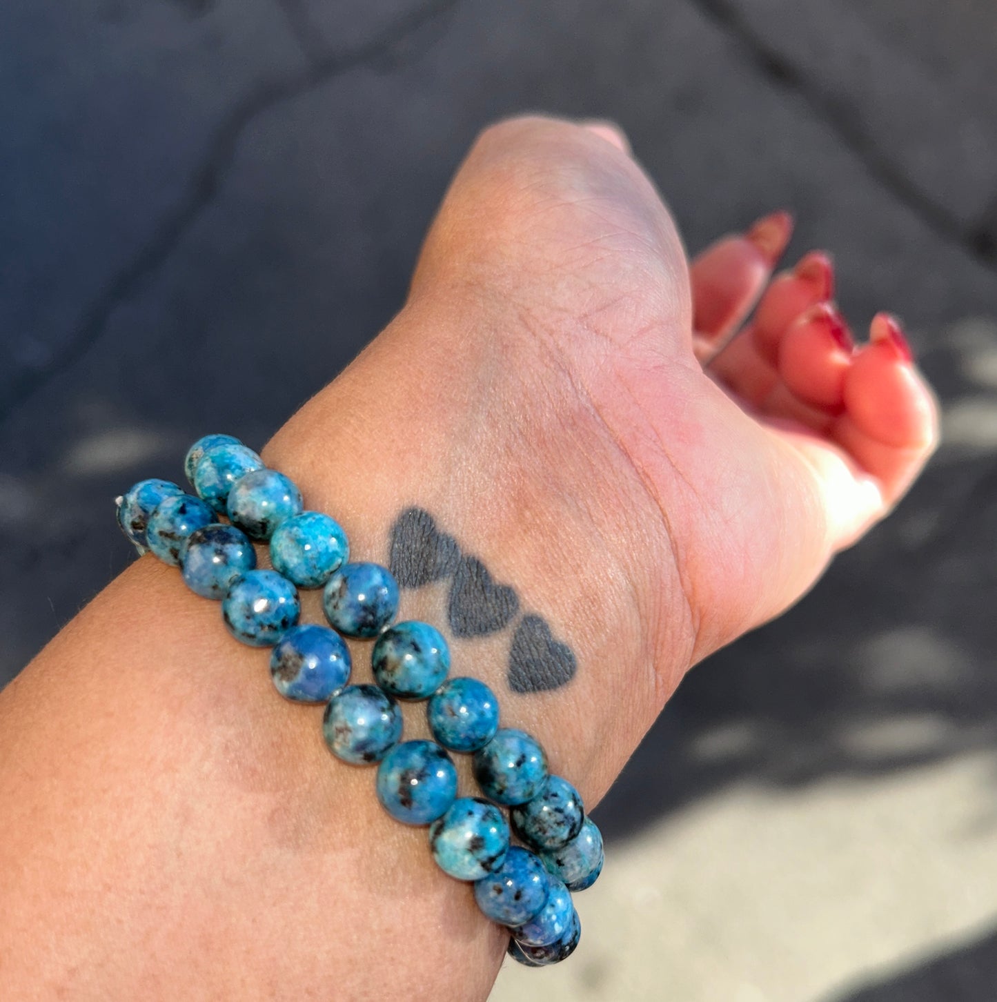 BLUE JASPER BRACELET 10:10