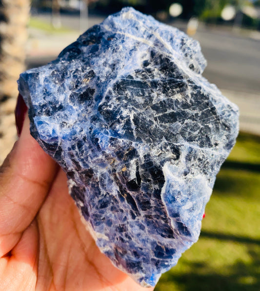 MIGHTY MYSTIC (SODALITE CHUNK)