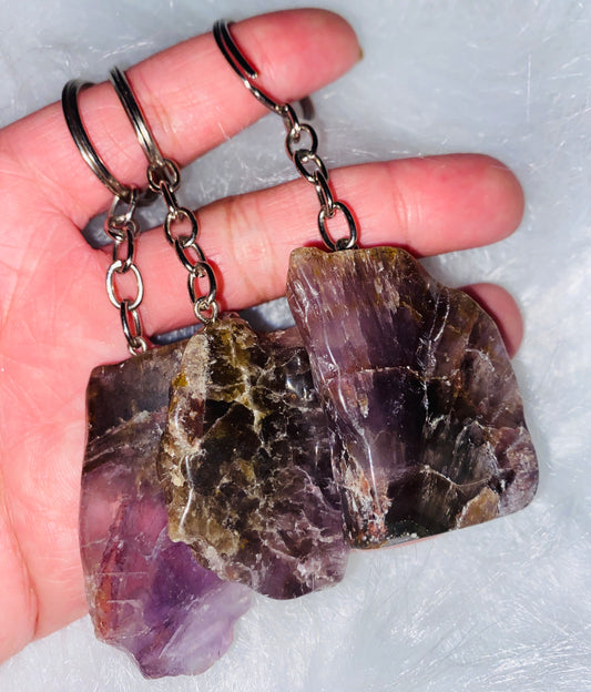 AMETHYST KEY CHAIN