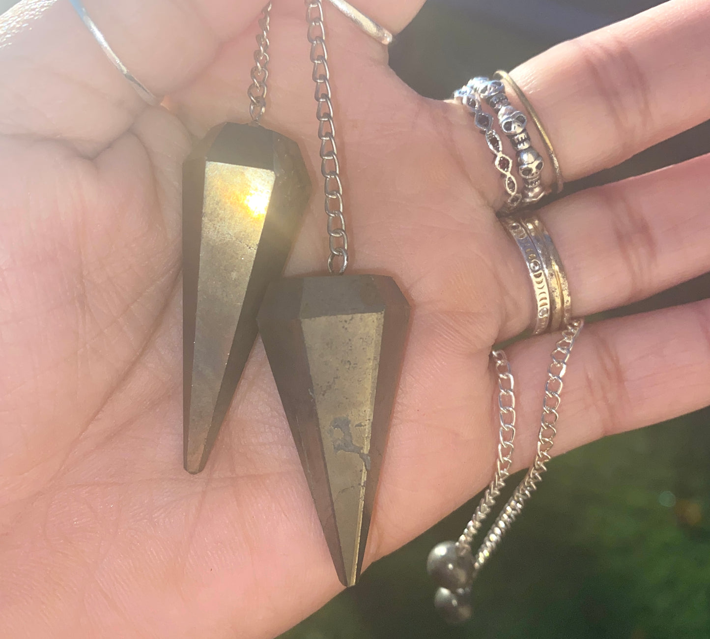 PYRITE PENDULUM