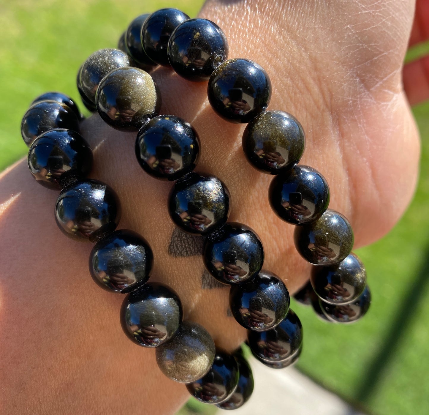 GOLDEN OBSIDIAN BRACELET