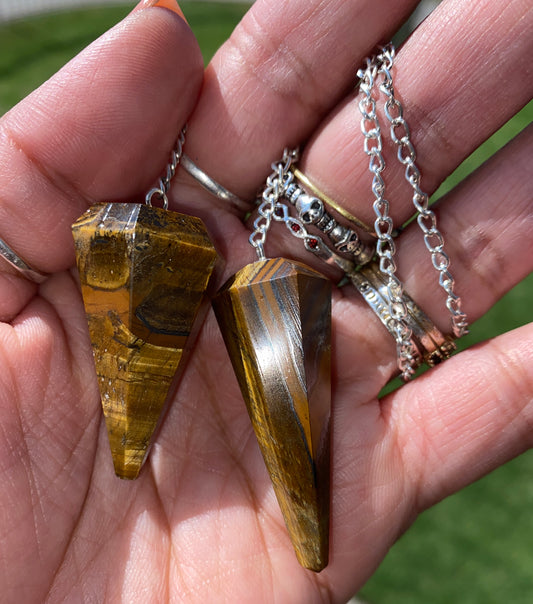 TIGERS EYE PENDULUM