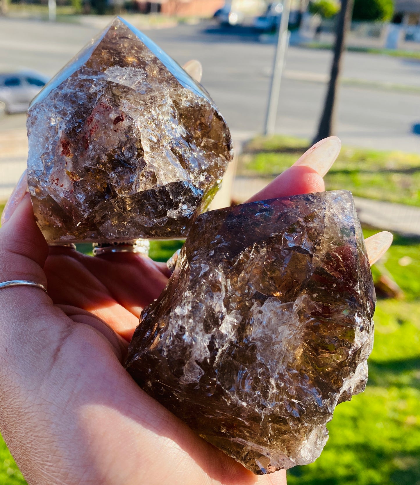 THA GATEKEEPERS (SMOKY QUARTZ CHUNKS)