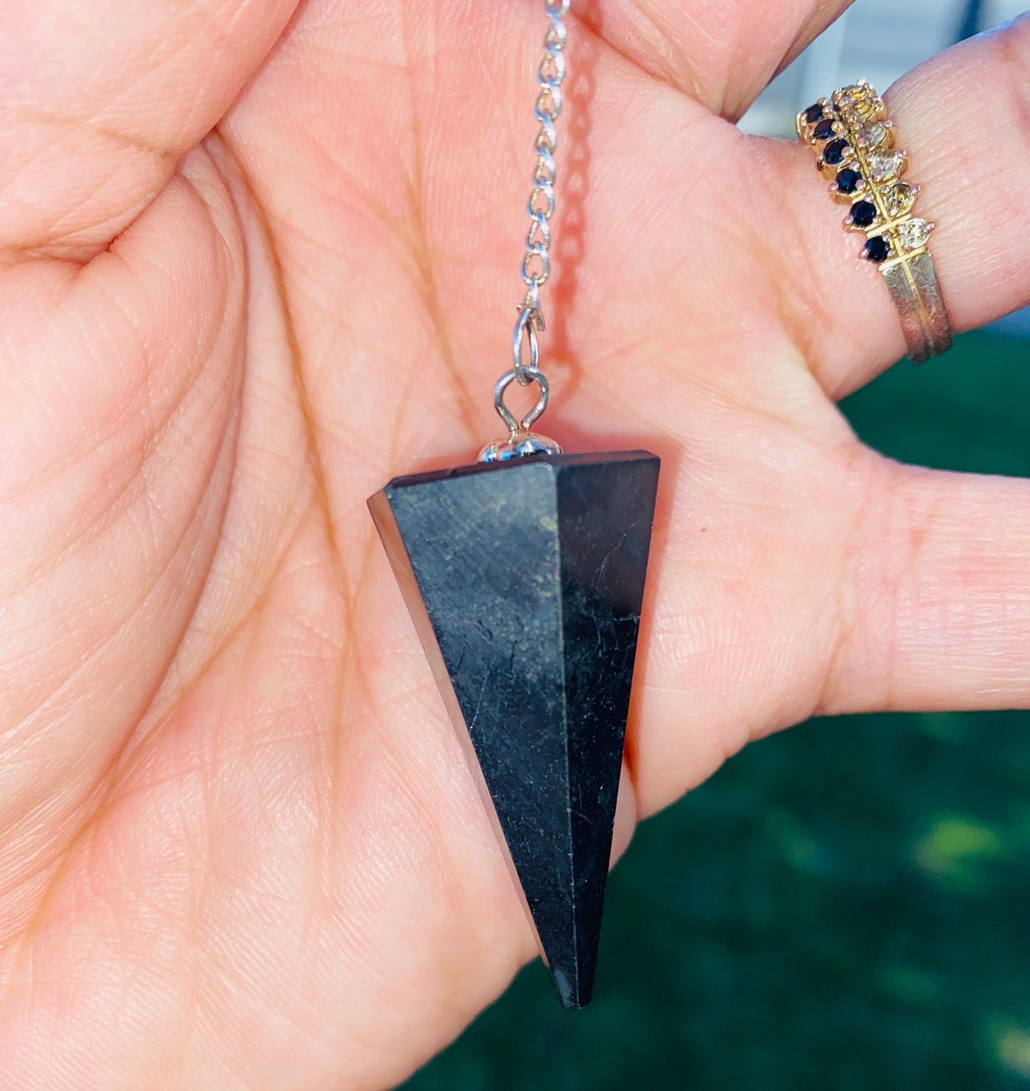 SHUNGITE PENDULUM