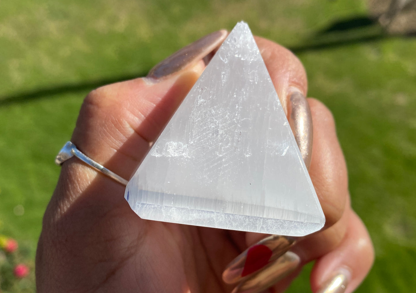 SELENITE PYRAMIDS (THA SPHINX)