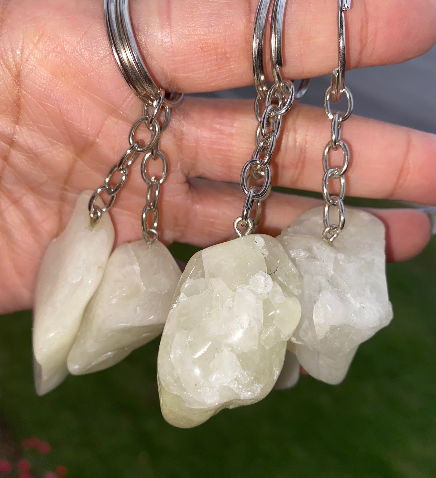 POLISHED SULFUR KEYCHAINS