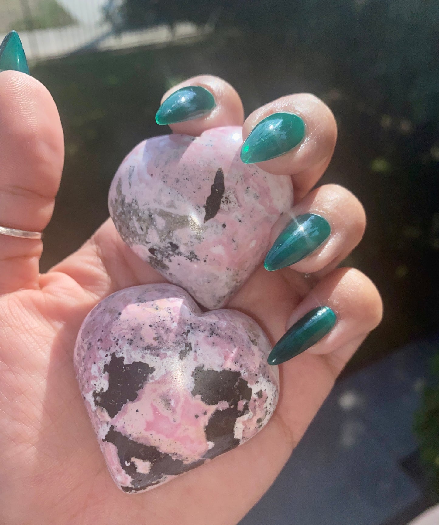 RHODONITE HEART (THA SOS)