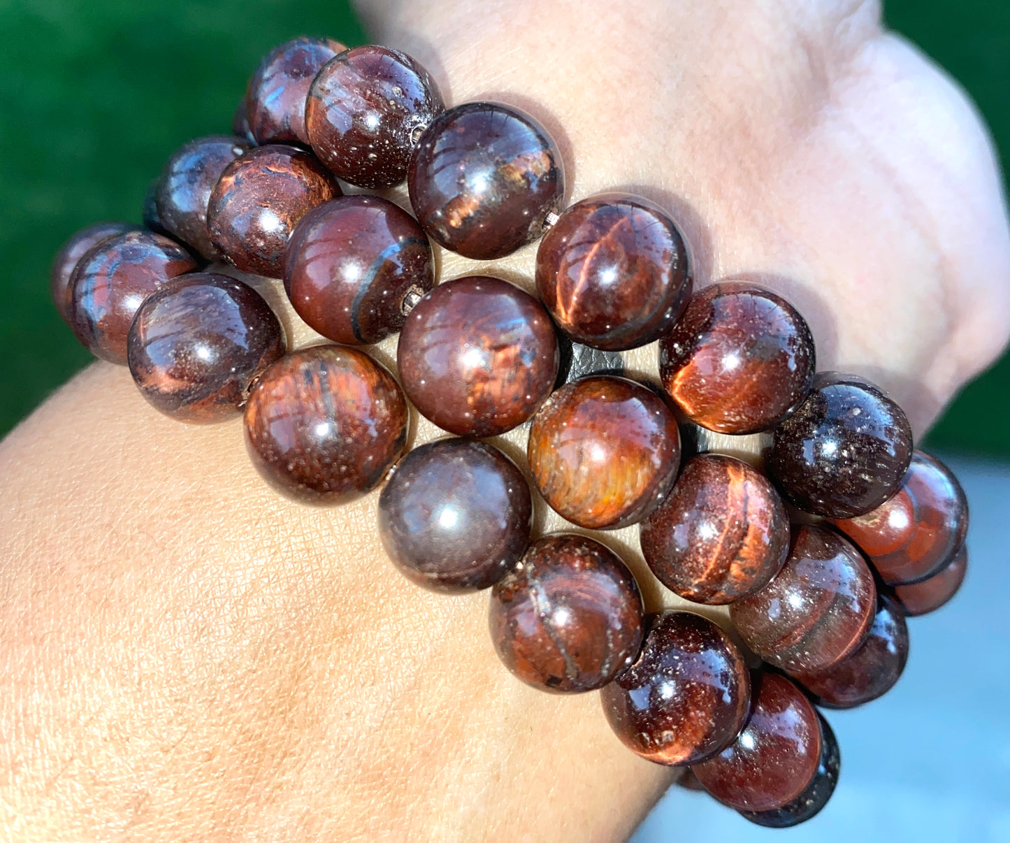 RED TIGERS EYE BRACELET