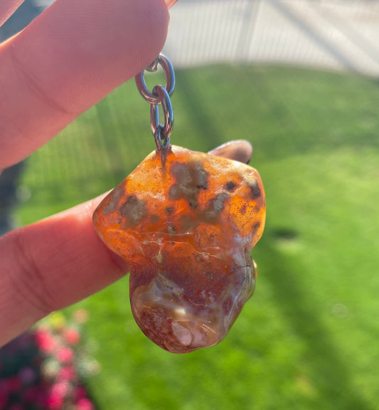 CARNELIAN KEYCHAIN