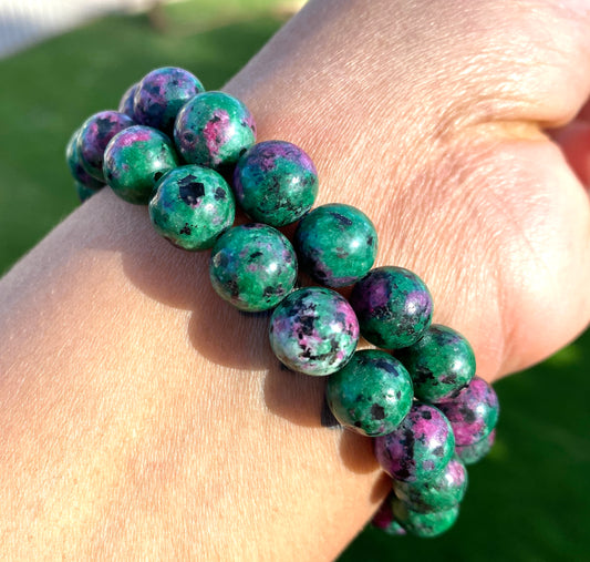 RUBY IN ZOISITE BRACELET