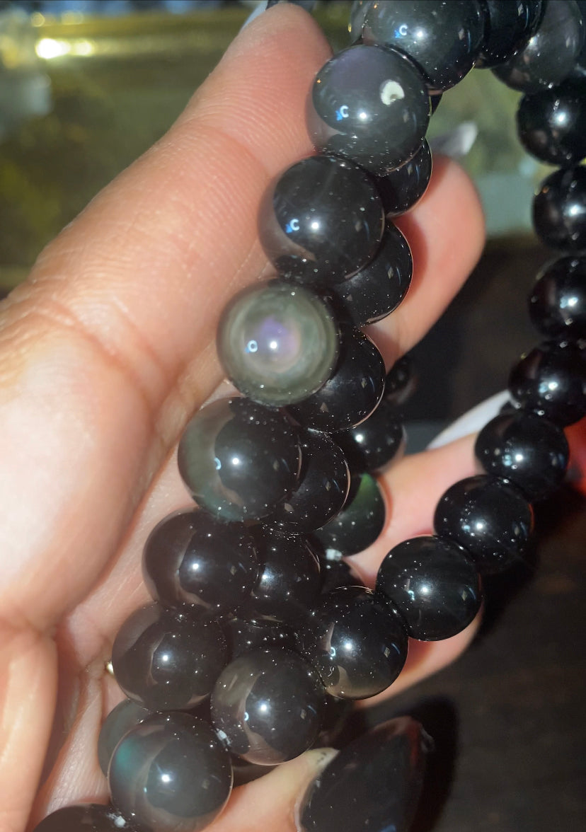 RAINBOW OBSIDIAN BRACELET