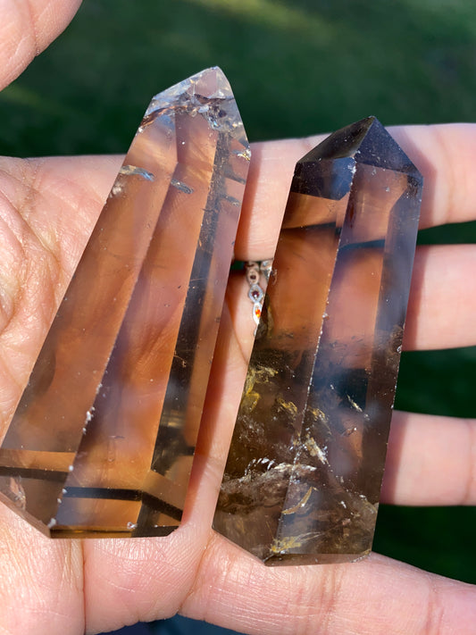 SMOKEY QUARTZ POINTS